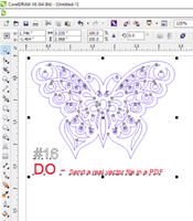 Do - Submit a .PDF with Editable Vectors