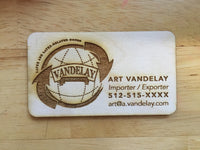 Design Your Own Laser Cut Business Card